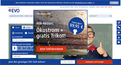 Desktop Screenshot of evo-ag.de